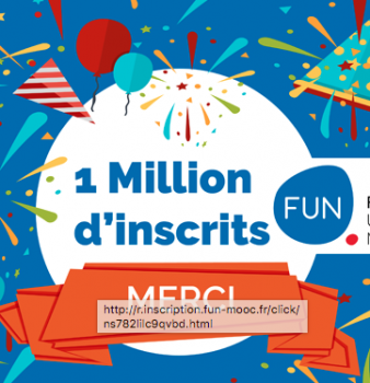 FUN fête ses 1 million d&rsquo;inscrits !