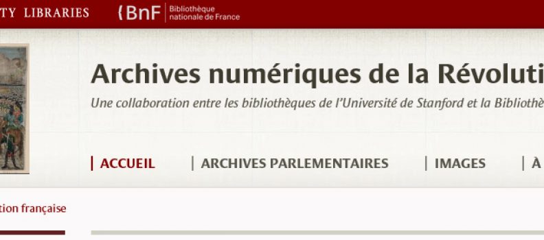 Archives numériques de la Révolution française